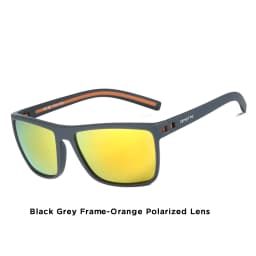 ZENOTTIC Retro Polarized Sunglasses for Men Lightweight TR90 Frame UV400 Protection Square Sun Glasses Night Vision Goggles