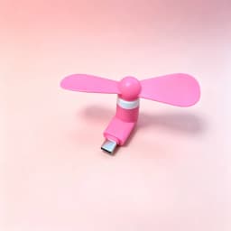 Portable Phone Fan with 6 Color Options