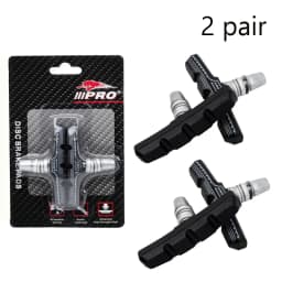 1-10pair Bicycle v brake pads 75g Silent v brake pads rubber Brake pads for bicycle Long-lasting Cycling bicycle accessories