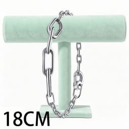 2026 New 925 Silver Women's Classic Logo Heart Shaped ME Chain Link Open Loop Bracelet Display Tool Exquisite DIY Charm Jewelry