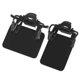 2Pcs Shooting Glasses Blinders Standard Shooting Eye Patches 180° Adjustable Glass Shields Occluder Clip Eye Patch Archery Aids