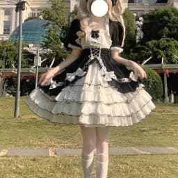 Bow Princess Patchwork Panekked Women Mujer Short Lace Up Spice Girls Cake Vestidos Fairycore Harajuku Japanese Soft Dresses