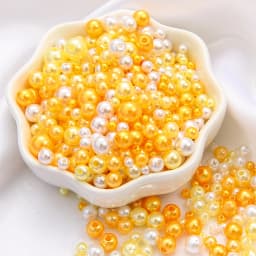 150Pcs Mix Size 3-8mm Beads With Hole Colorful Pearls Round Acrylic Imitation Pearl for DIY Jewelry Making Necklace Bracelet
