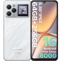 Doogee M30 Pro Smartphone 6.88" Display 8000Mah Battery 1.3" Rear Display 64Gb(8+56) 256Gb 64Mp Camera Android 16 Mobile Phone