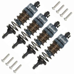 1/10 RC Oil Filled Shock Absorbers Kit for ARMMR HSP LosiTamiya TT02 TT01 WR-02 M05 M06 TA05 On Road Car Drift Car Upgrade Parts
