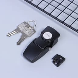 Dk604 Buckle Lock Stainless Steel Cabinet Latch Drawer Security Toggle Lock With Two Keys