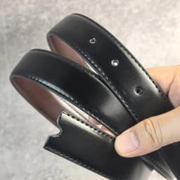 Headless belt strip 2.8cm wide needle buckle perforated genuine leather cowhide men's waist belt without head belt with body
