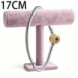 2026 New 925 Silver Sparkling Meteor Halo Women's Heart Shaped Life Tree Bracelet Display Tool DIY Exquisite Charm Jewelry