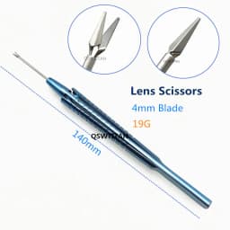 Gripping jaws Capsulorhexis Forcep Gripping forceps Virtreo-Retinal Ophthalmic microsurgery instrument