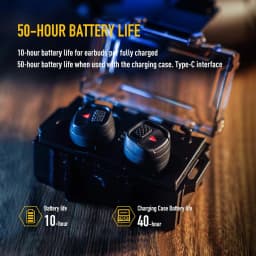 EARMOR M20T PRO NRR 30dB Waterproof In-Ear Shooting Ear Protection 8X Amplification Wind Sweat Resistant for Hunting Gun Range