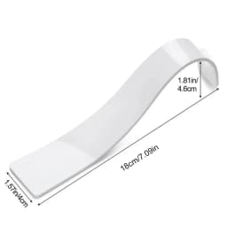 Versatile Bracelet Display Stand Portable Curved Shaped Necklace Organizer Acrylic Handchain Stand Jewellery Organizer