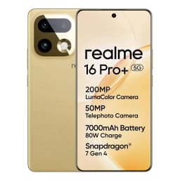 realme 16 Pro Plus 5G Smartphone 2026 New Snapdragon 7 Gen 4 200MP Camera 6.8'' AMOLED 144Hz Curved Screen 7000mAh Battery NFC