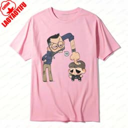 The Pitt Graphic Tee Funny Doctor Character Design Casual Tops Classics Portrait Slim Tshirt Trend Cute Kawaii Clothes for Women