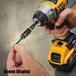DEWALT DW2054 Hex Shank 6.35mm Compact Magnetic Drive Guide Drill Bit Electric Drill Extension Rod Sleeve Power Tool Accessories