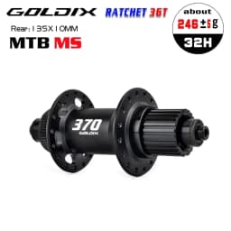 GOLDIX M370 32H Boost MTB Hub 36T Ratchet Center Lock Disc Brake Sealed Bearings HG XD MS 10-12 Speed Front Rear MTB Bicycle Hub