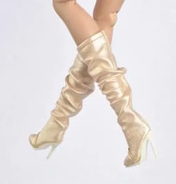 Wrinkle showed up after wearing on your fr dolls boots FIT for your FR6 nu.face 3.0 FR2 kissmela FW9