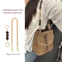 Bag Extension Chain For Coach Rowan21 Bag Decoration Chain Beaded Pendant Fashion Bag Chain Transformation Accessories