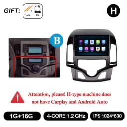 Android OS for Hyundai I30 2006 2007 2008 2009 2010 2011 Car Radio Multimedia Player DSP Stereo WiFi GPS Navigation Head Unit