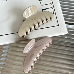 Large Hair Claw Clip Acetate Material Retro Korean Style For Everyday Activities Simple Sophisticated Elegant Women's Hair Clip