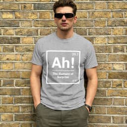 Project Hail Mary T-Shirt Summer AH! Element of Surprise Hippie T-Shirts Mens Pure Cotton O Neck Oversize Tees Short Sleeve