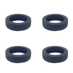 4PCS Luggage Wheels Protector Silicone Suitcase Wheel Protection Case Reduce Noise Wheels Caster Shoes Travel Luggage Accessory