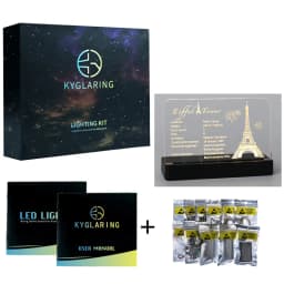 LED Lighting Kit For Creator Expert 10307 LEGO Eiffel Tower Led Light Set Kit Buildings Toys Set (Not Included Building Blocks)