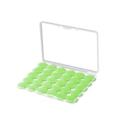30pcs Silicone Ear Plugs Reusable Silicone Earplugs for Sleeping Swimming Studying Flying Noise Reduction Flexible Ear Plugs