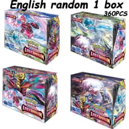 NEW 360PCS Card White Flare Black Bolt Prismatic SPARKS Scarlet Violet 151 English Booster Battle Transaction Gift