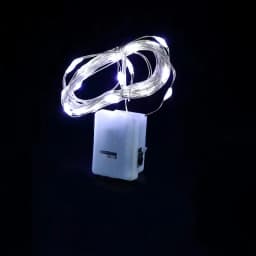 1-10Pcs String Fairy Lights 10/20/30/50LED Silver Copper Wire Battery Powered Lights for Wedding Party Christmas Decor