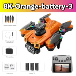 Genuine Drone A19 Pro 8K Professional HD Dual Camera Photography Brushless Foldable Quadcopter 5G GPS RC Distance Drones Toys