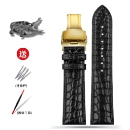 Alligator Watch Strap 12mm 14mm 15mm 16mm 17mm 18mm 19mm 20mm 21mm 22mm Black Brown Blue Crocodile Skin Watchband for Any Brands