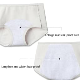 5Pcs Leak Proof Menstrual Women's Panties Cotton Physiological Briefs Widen Female Lingerie Period Pants Mid Waist Underwear