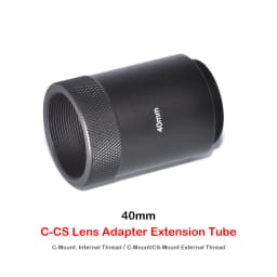 C-CS MOUNT Extension Tube Adapter 5 10 15 20 25 40mm C-Mount Adaptor Spacer Ring For CCTV Lens and Industrial Camera Lens
