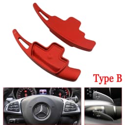 For Mercedes Benz A B Class W447 W176 W246 MB SLK R172 CLA C117 GLA X156 Car Steering Wheel Paddles Shifter Extender Accessories