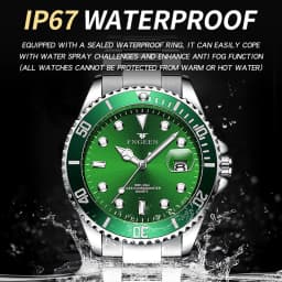 BINBOND Quartz Watches For Couples And Friends Orginal Design Auto Date Stainless Steel Durable Men's Watch Luxury Reloj