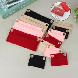 1PCS Internal Layer Retrofitted Crossbody Bag Inner Felt Wallet Bag Liner Card Package Container Organzier Bag Accessories