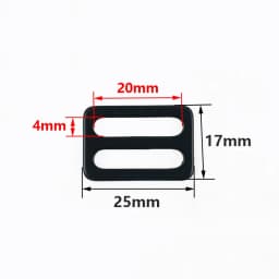 5/10Pcs 20-50mm Stainless Steel Tri-Glide Slider Buckles for Bag Strap Backpack Adjust Webbing Clips Clasp Bags Accessories