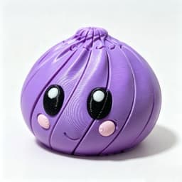 1/6pc 3D Printing Dumpling Sensory Decompression Toy Deformable Twist Creative Stress-Relief Gadget Desk Ornament