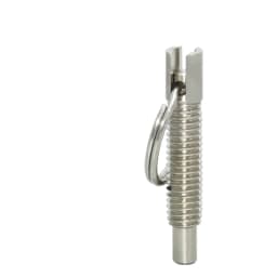 Index Plunger Stainless Steel 304 Pull Ring and Lock Nut Screw Index Plungers with Ring and Lock Pin M6 M8 M10 M12 M16