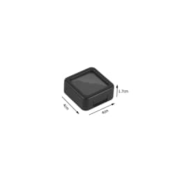 Top Glass Gem Box Gemstone Holder Display Loose Diamond Stone Show Jewelry Case Storage Organizer Tool Coin Jar Novel Container