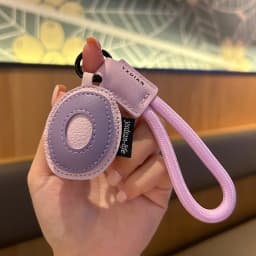 Mixed Color Pu Leather Letter Key Chains A-Z Initial Alphabet Pendant Wristband Key Ring Bag Tag Ornaments Christmas Party Gifts