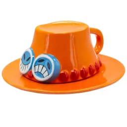 New One Piece Mug Ceramic Large Capacity Men'S Design Sense Water Cup For Home Use Road Flying Straw Hat Cup Desktop Decoration