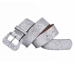 Women's Glitter Sequin Belt, Sparkly Belt for Jeans, Suitable for Pairing with various Pants and Coats