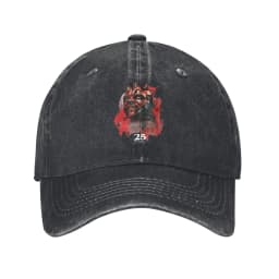 Vintage Darth Maul Jedi Master Lightsaber Logo Baseball Cap for Men Women Distressed Denim Sun Cap Adjustable Fit Hats Cap
