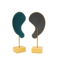 Earring Display Stand Ear Model Ear Clip Stud Jewelry Display Organizer Holder Window Counter Ear Stud Showcase Props