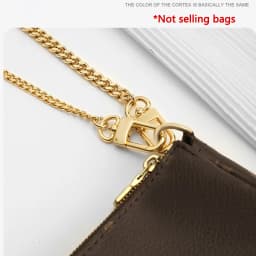 Copper material bag chain shoulder strap for women bag cross shoulder strap replacement bag strap bag accessories