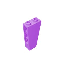 Gobricks GDS-864 Slope, Inverted 75 2 x 1 x 3 compatible with lego 2449 children's DIY Educational Building Blocks Technical