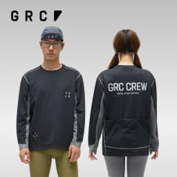 GRC Cycling Crew Urban Commute Long Sleeve T shirt Unisex Comfortable Breathable Sports Top for Cyclists