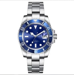 40mm Corgeut man Watch Custom Logo Luxury Sapphire NH35 Automatic Mechanical Watches Ceramic Bezel 120 Click Luminous