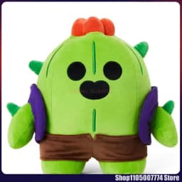 New Cartoon Wilderness Brawl Spike Doll Surrounding Plush Dolls Game Characters Children Room Decoration Birthday Gift